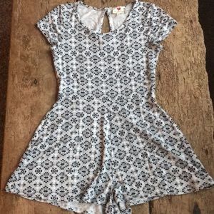 Patterned Romper